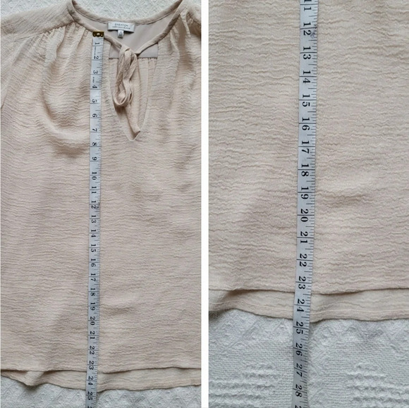 Babaton by Aritzia, Allan Semi Sheer Tie Front Blouse - Picture 10 of 13